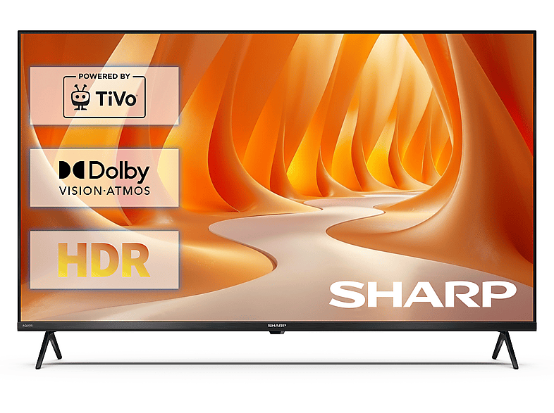 Telewizor LED SHARP 43GK4445E 43" 4K Dolby Vision Atmos Czarny