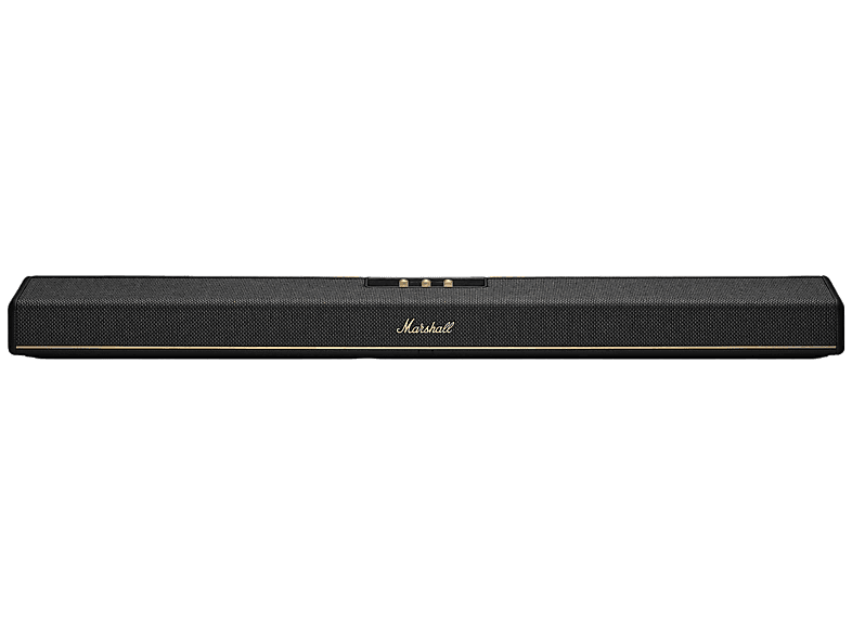 Barra de sonido - Marshall Heston 120, Bluetooth, Subwoofer Integrado 2 x 2" 5", 150 W, 40 Hz – 20 kHz, Negro