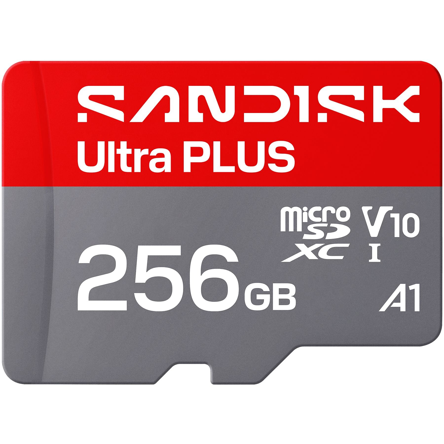Tarjeta de memoria SanDisk Ultra PLUS 256GB microSDXC I A1.