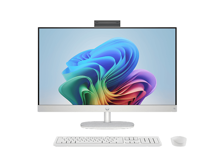 Komputer All-in-One HP Next Gen AI 27-ct2001nw FHD / AMD Ryzen™ 7 350 32 GB RAM 1 TB SSD Radeon™ Windows 11 Home Biały