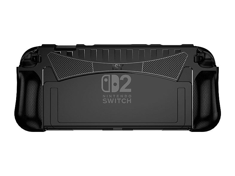 ISY IC-5036 Ergonomische Griffhülle, schwarz für Switch 2