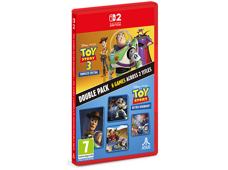 Nintendo Switch 2 Toy Story: Retro Roundup! + Story 3 Complete Edition Double Pack