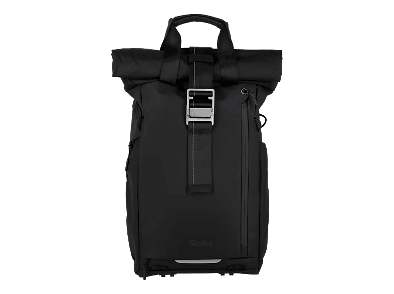ROLLEI Fotoliner Ocean Rolltop Kamerarucksack, Schwarz