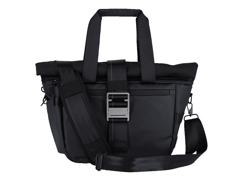 ROLLEI Fotoliner Ocean Rolltop Bag L Kameratasche, Schwarz