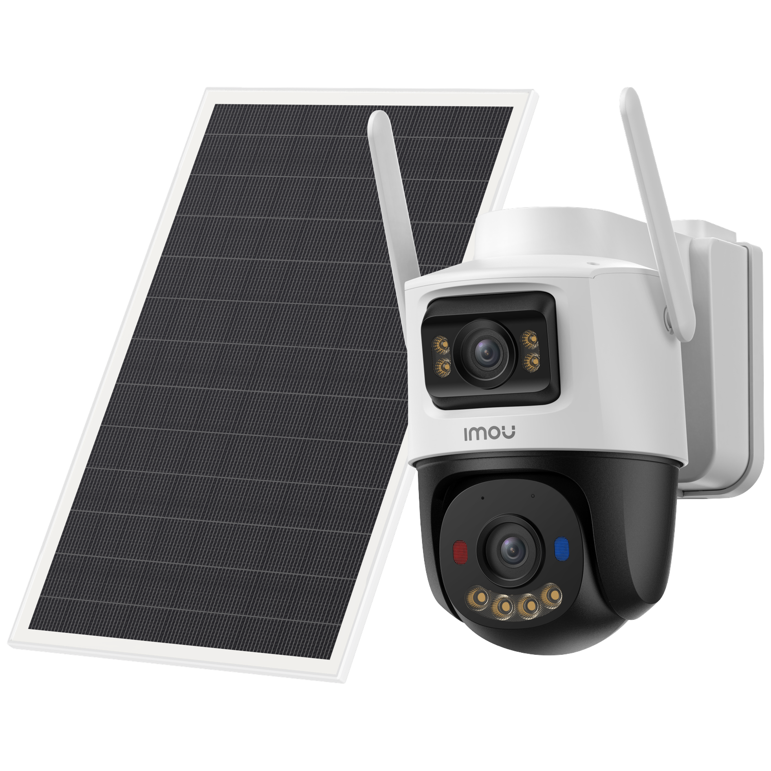 Imou Aov Dual Lens 3k + Slimme Buitencamera Wit
