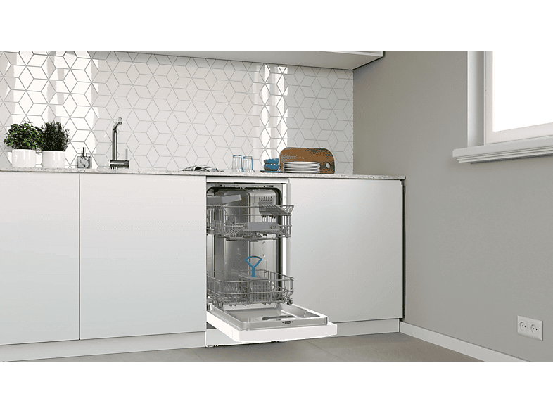 Lavavajillas - BALAY 3VN4031BA, 10 servicios, 4 programas, Extrasilencio, Aquastop, Home connect, Pausa y carga, 44.8 cm, Blanco – imagen 2