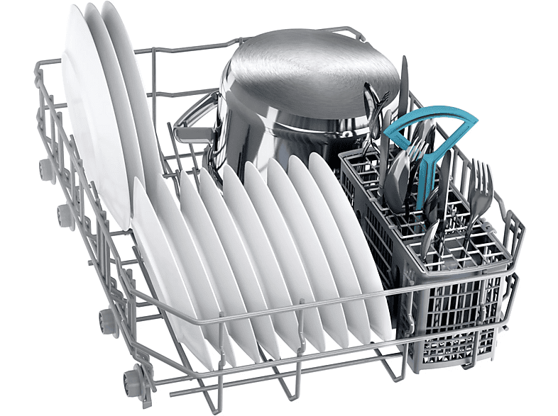 Lavavajillas - BALAY 3VN4031BA, 10 servicios, 4 programas, Extrasilencio, Aquastop, Home connect, Pausa y carga, 44.8 cm, Blanco – imagen 3