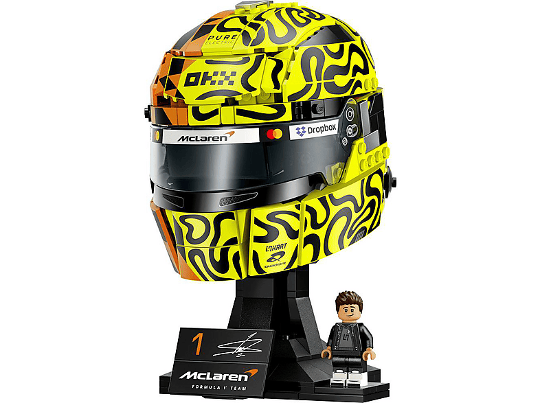 LEGO Editions Formula 1 43017 McLaren Mastercard F1 Team Oscar Piastri Helm Bausatz, Mehrfarbig