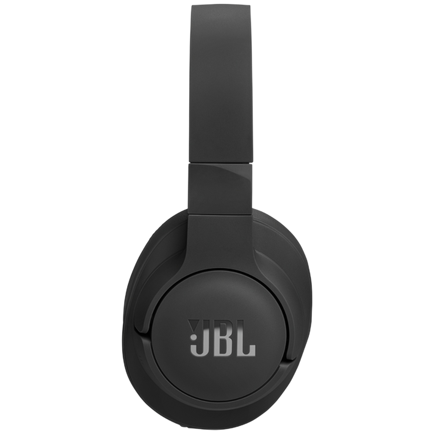 Casque JBL noir avec arceau, sur fond blanc.