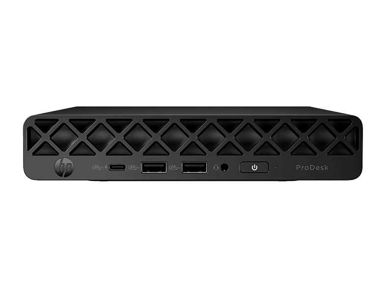 Mini PC - HP ProDesk 4 G1i Desktop AI Profesional, Intel® Core™ Ultra 7 265T, 16 GB RAM, 512 SSD, HD Graphics, Windows 11 Pro, Jack black