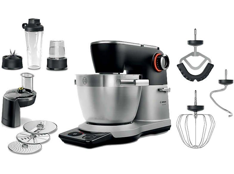 Robot kuchenny BOSCH MUMS8ZS22 SERIE 8 Czarno-srebrny