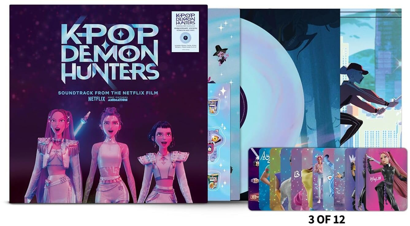 KPop Demon Hunters Cast, HUNTR/X, Saja Boys - (Anniversary Edition) (Honmoon Haze Vinyl) (Vinyl LP (nagylemez))