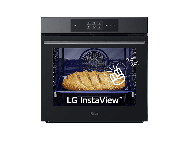 LG WSED7665B InstaView FORNO INCASSO Capacità 76 l, dimensoni: L 59,2 cm - A 59,4 P 56,9 cm, Black Steel, classe A++