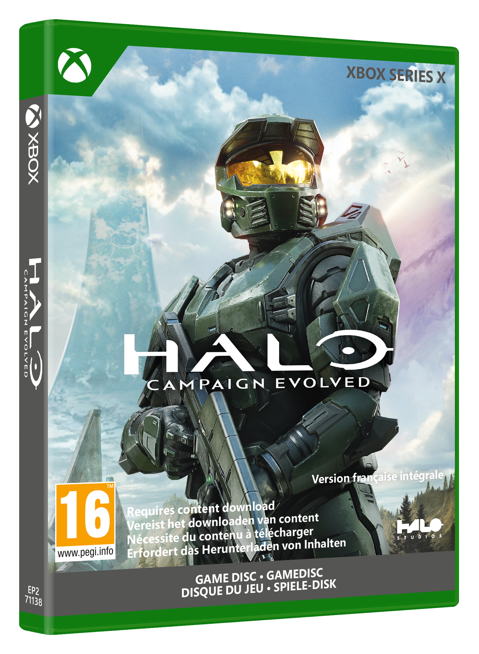 Master Chief aus Halo Campaign Evolved auf Xbox Series X.