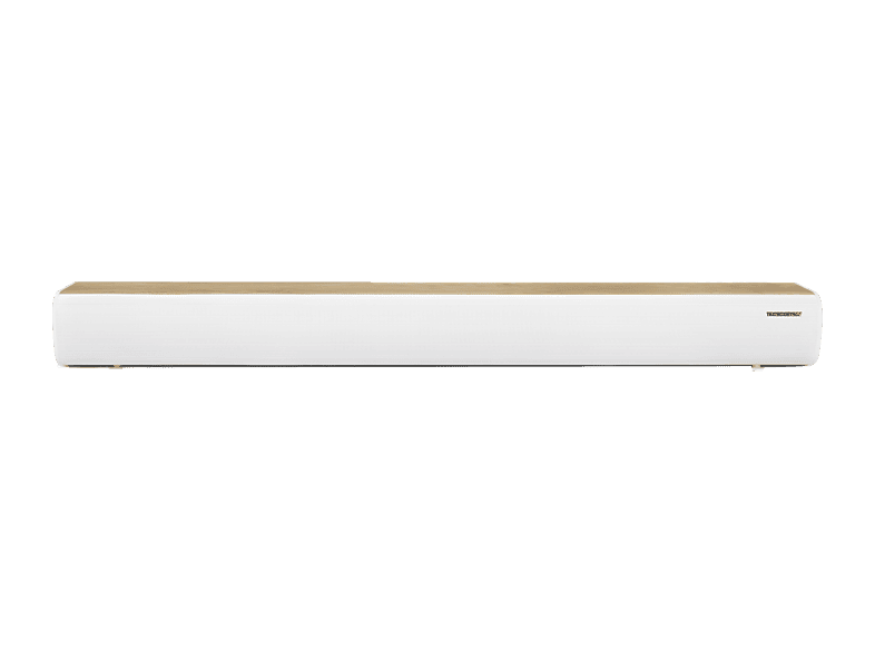 Barra de sonido - Thomson SB401BT, Bluetooth, 200 W, Control Remoto, Ecualizador con Presets, Indicador LED, Blanco/Madera