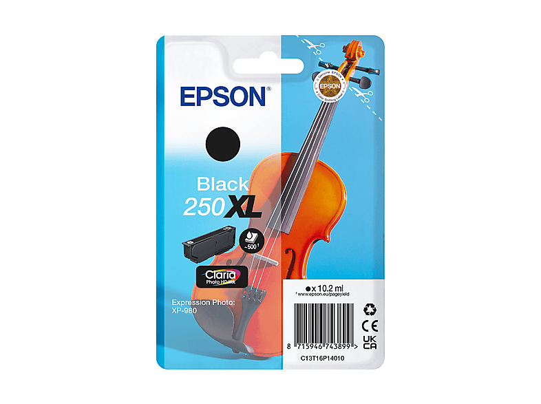 Cartuccia EPSON Violino 250 XL Nero