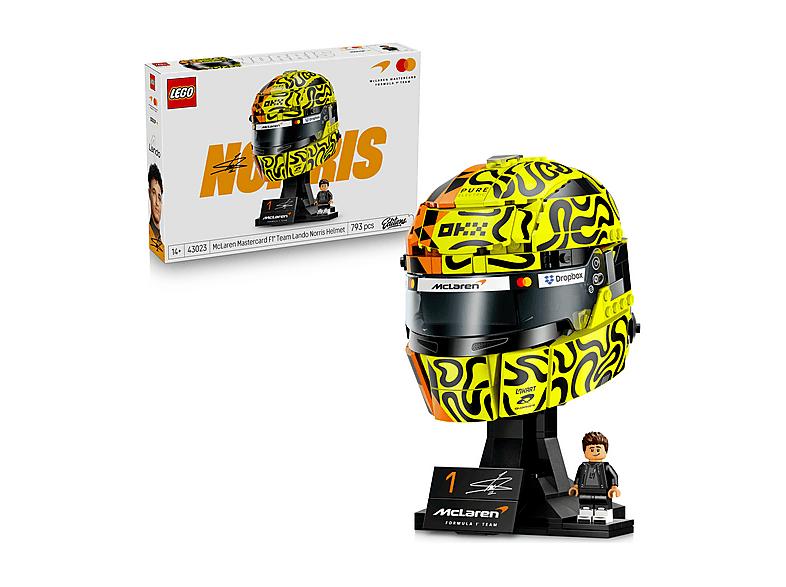 COSTRUZIONI LEGO Editions Formula 1 Casco di Lando Norris McLaren Mastercard F1® Team - 43023