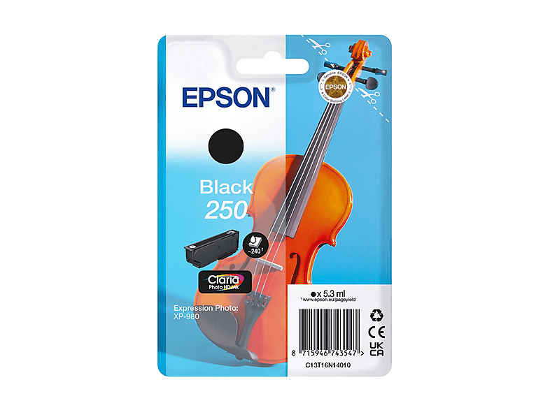 Cartuccia EPSON Violino 250 Nero