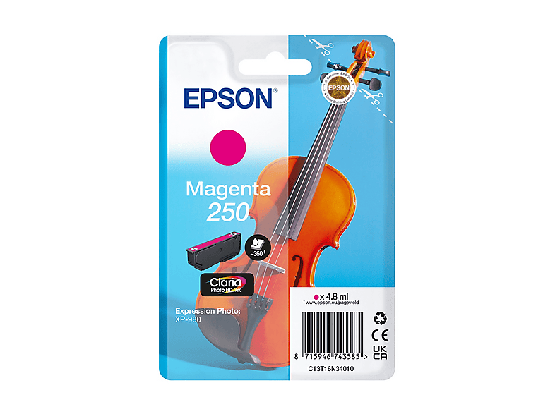 Cartuccia EPSON Violino 250 Magenta