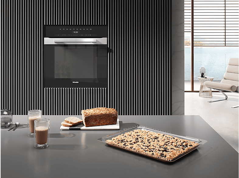 Miele H 7464 BP Backofen (76 l, Obsidianschwarz, 595 mm breit, A+) — Foto 5 von 5