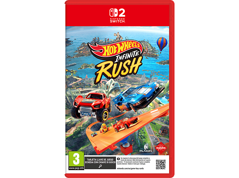 Nintendo Switch 2 Hot Wheels Infinite Rush (Game Key Card)