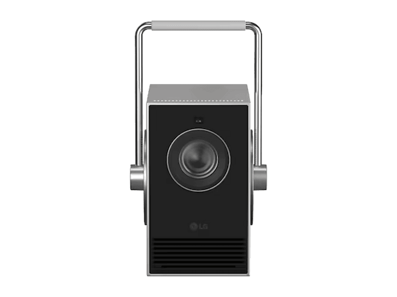 Proyector - LG PU600U, 3840 x 2160 píxeles, 20000 h, UHD 4K, Compacto y Minimalista, Altavoz Integrado, Plata/Negro