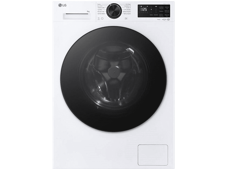 Pralka wolnostojąca LG F4X5009TLB AI Direct Drive, TurboWash 360º Biały