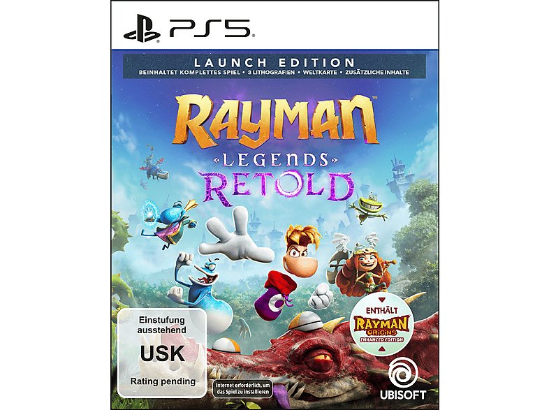 Rayman Legends Retold - Lauch Edition - PlayStation 5