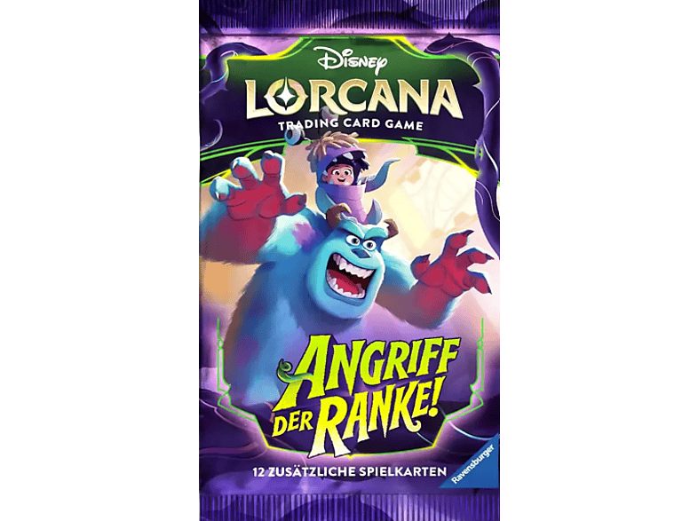 Ravensburger Disney Lorcana TCG: Angriff der Ranke! Bosterpack (Deutsch) Sammelkarten