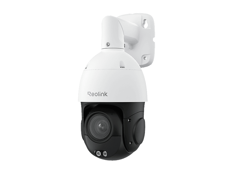 Reolink 4K PoE, Überwchungskamera mit 16x optischem Zoom (für Innen + Außen, Nachtsichtfunktion, Netzbetrieb, UHD 4K, weiß)