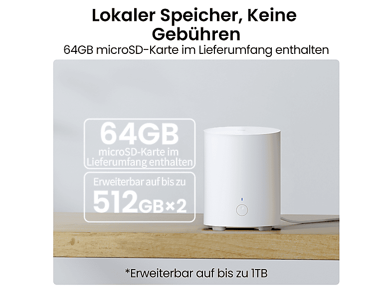 Reolink Hub1 Lite + 2x Argus Series B330; Überwachungskamera-Set — Foto 4 von 5