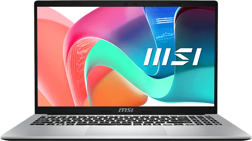 MSI Modern 15 9S7-15S122-416 Ezüst Laptop (15,6" FHD/Core i5/16GB/512 GB SSD/Win11H)