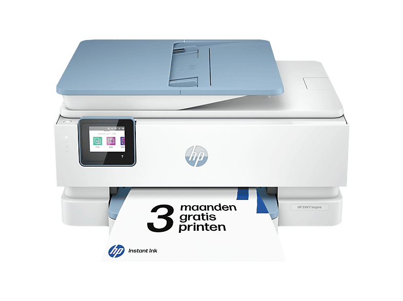 HP Envy Inspire 7921e - Instant Ink Printen Kopiëren En Scannen Inkt All-in-one-printer Blauw HP+ Ge