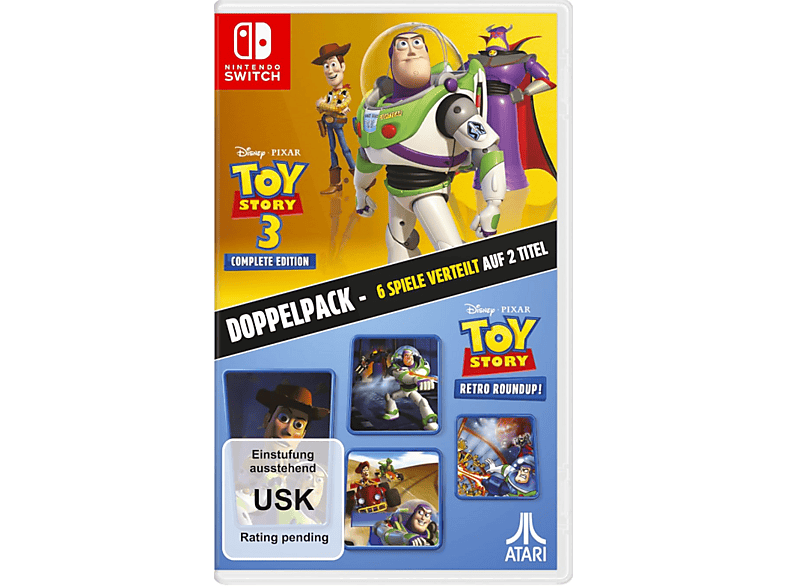 Toy Story: Retro Roundup! + Toy Story 3 Complete Edition - Doppelpack - Nintendo Switch [Game card]