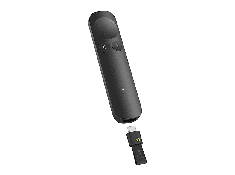 Presentador - Logitech Spotlight 2, Bluetooth-Receptor USB, Personalizable, Retroalimentación Háptica, Láser, Carga rápida, Multiplataforma, Negro – imagen 2