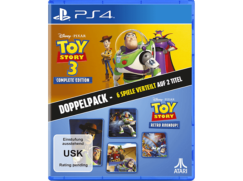 Toy Story: Retro Roundup! + Toy Story 3 Complete Edition - Doppelpack - PlayStation 4 [Blu-ray]