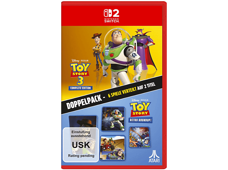 Toy Story: Retro Roundup! + Toy Story 3 Complete Edition - Doppelpack - Nintendo Switch 2 [Game card]
