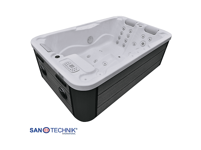 Sanotechnik SPA08 Modena Weiß 205x130x70 cm Whirpool