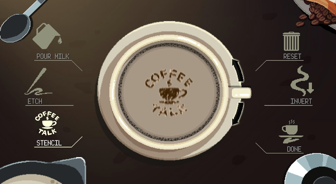 Eine Kaffeetasse mit 