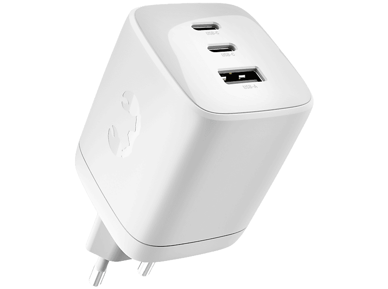 Fresh 'n Rebel 100W PD Wall Charger USB-A + 2x USB-C Ice Grey