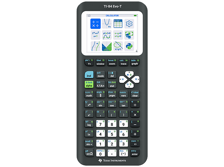 Texas Instruments TI-84 Plus CE-T Python Graphing Calculator with Protective Cover