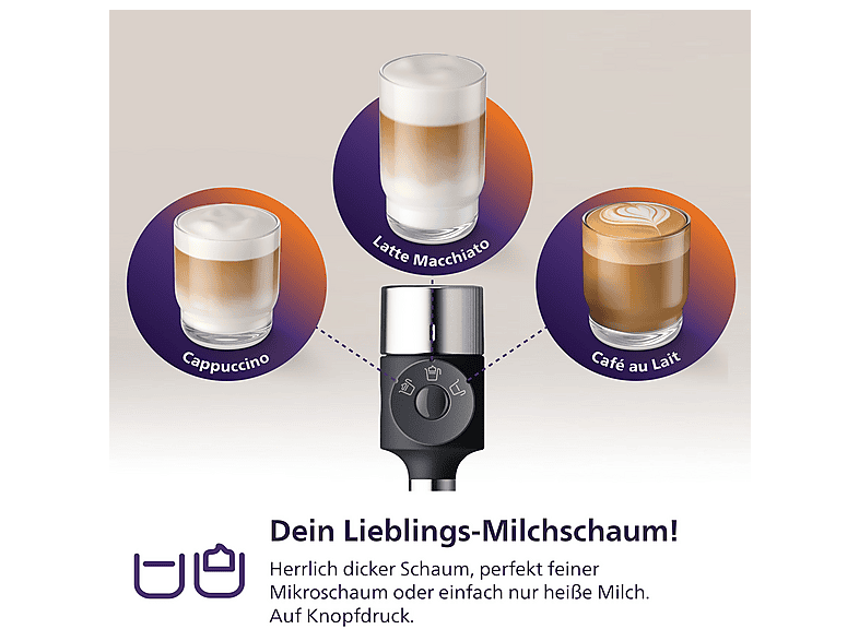Philips bar400/60 Baristina Latte Espressomaschine (Grau, Keramik, 16 bar) — Foto 5 von 5