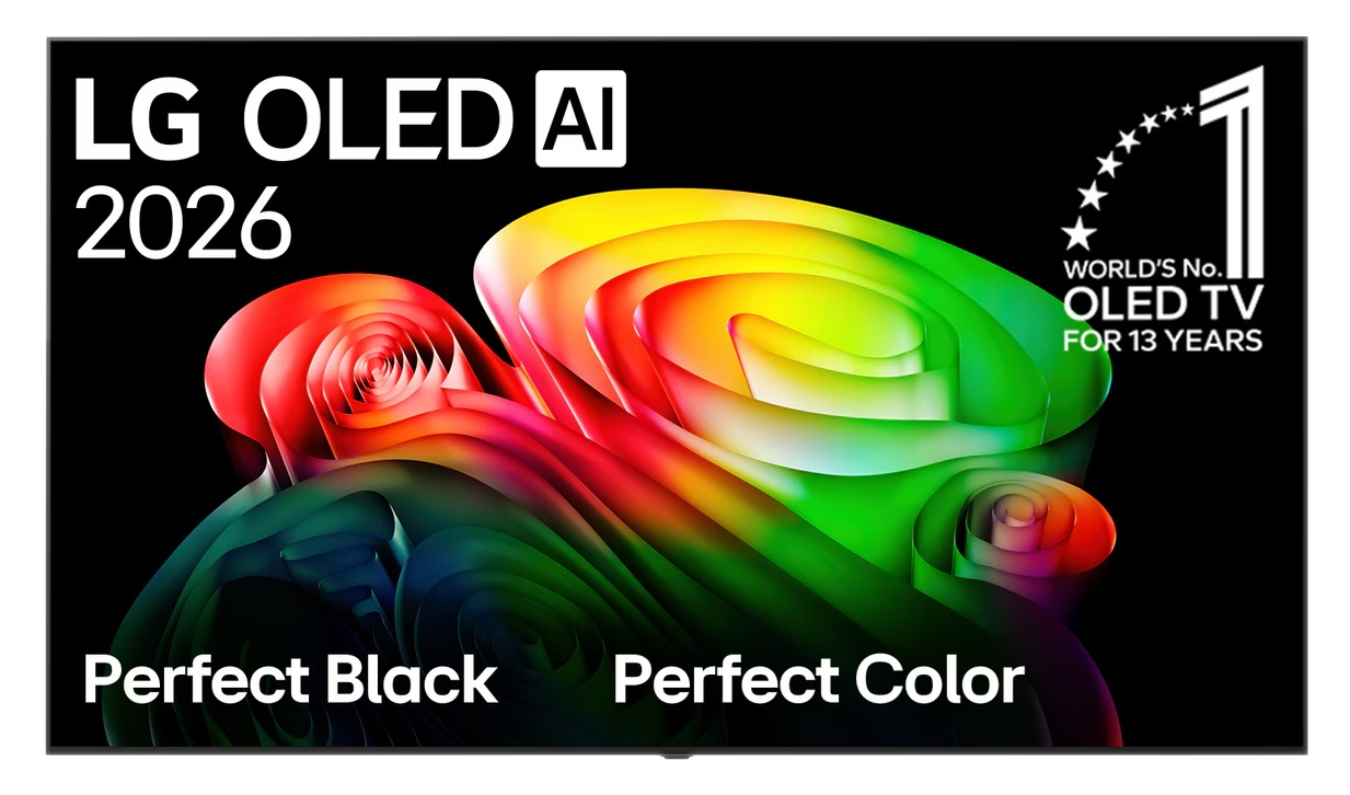 LG OLED AI 2026: Perfekcyjna Czerń, Perfekcyjny Kolor, Światowy nr 1 TV OLED od 13 lat.