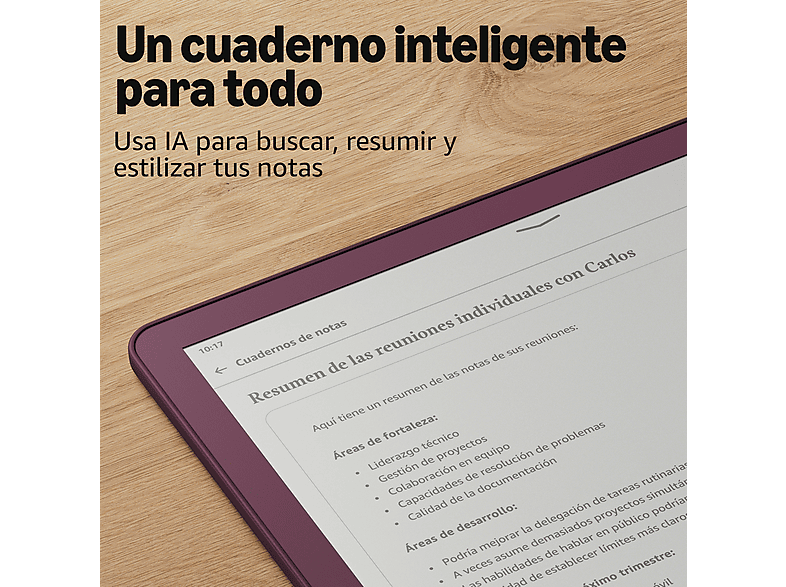 EBook - Amazon Kindle Scribe Colorsoft (2026), 11 ", Lápiz digital, 64GB, IA para tus notas, Sensación de Papel, Luz Frontal, Graphite – imagen 2