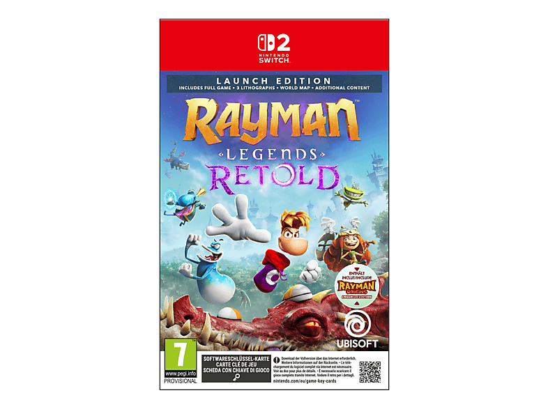 Rayman Legends Retold: Launch Edition - Nintendo Switch 2 [Deutsch, Französisch, Italienisch]