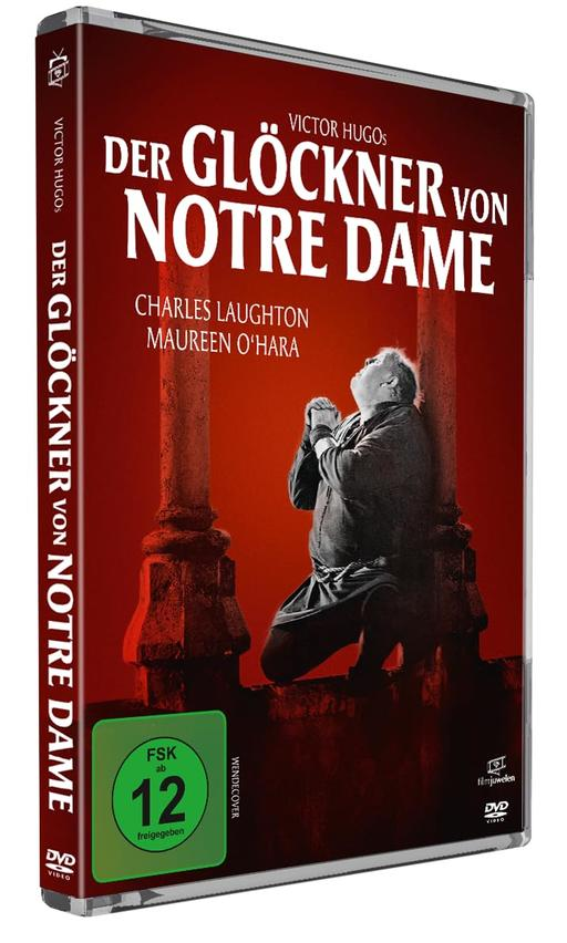 DVD-Hülle von Der Glöckner von Notre Dame mit Charles Laughton.