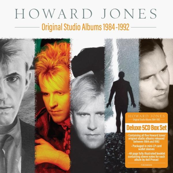 Howard Jones Original Studio Alben 1984-1992 Deluxe 5CD Box Set Cover