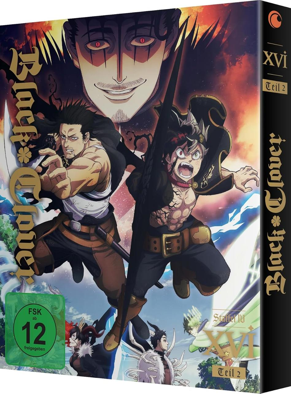 Anime-Cover: Zwei Männer im Kampf, ein Bösewicht im Hintergrund.