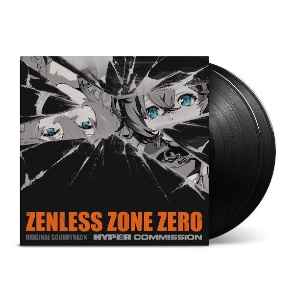 Schwarze Schallplatte mit Cover: Zenless Zone Zero, Original Soundtrack.