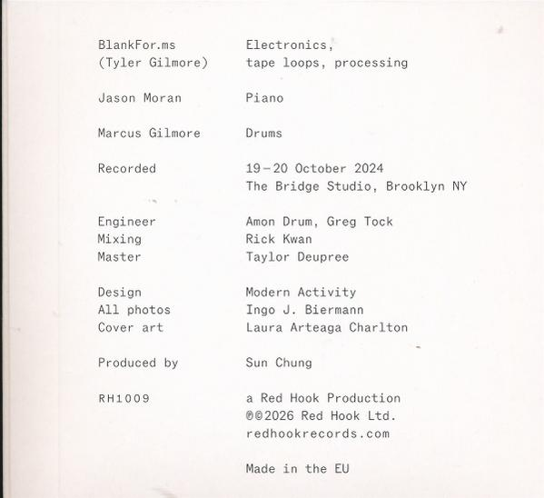 Text auf einem Dokument mit Bandinformationen und Produktionsdetails.